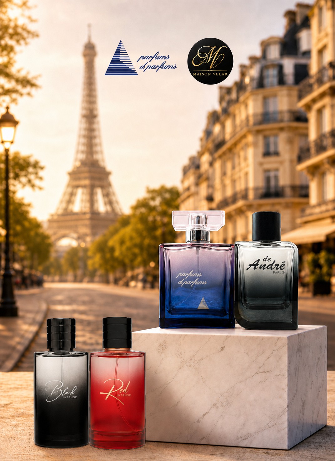 Maison Velar — Colección de perfumes Diseñador, de André, Black y Red